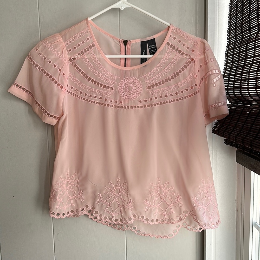 Floral design blouse
